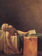 Jacques-Louis David Marats dod Germany oil painting artist
